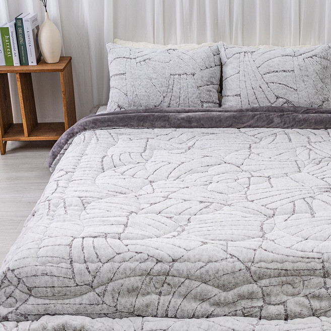 헤르메르 고급 극세사 10mm 차렵이불 S Q