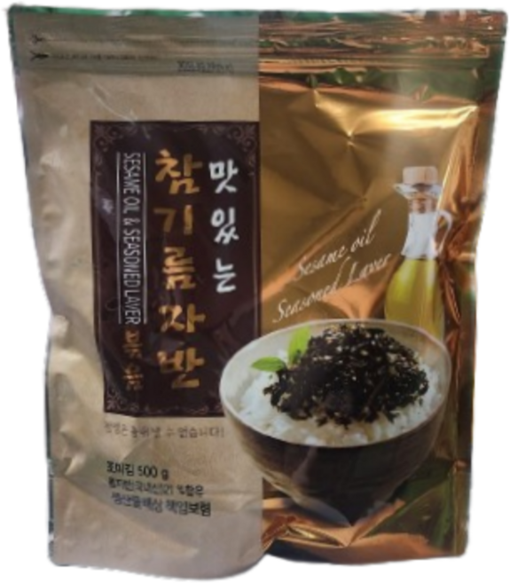 김자반 맛있는 참기름 김자반 대용량 500g, 1개