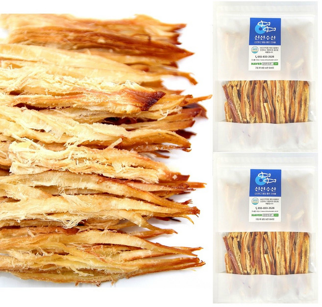 페스츄리오징어 200g 바베큐 오징어 버터구이 맥주안주 마른안주, 2개