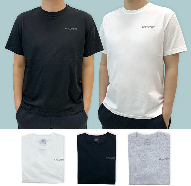 [백화점]디스커버리 반팔티 덴버 냉감 쿨 남성 반팔 티셔츠