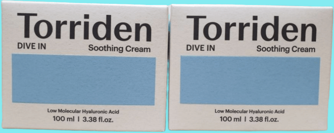 토리든 수딩 크림 다이브인 저분자 히알루론산, 2개