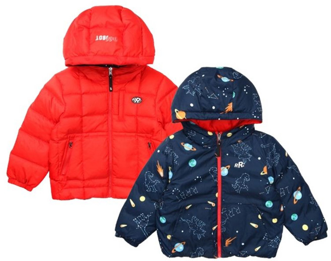 알로봇 2WAY디노스타다운패딩 리버시블 OR 13C2911401