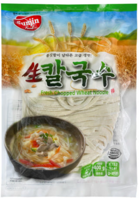 선진푸드 생칼국수 400g, 4개