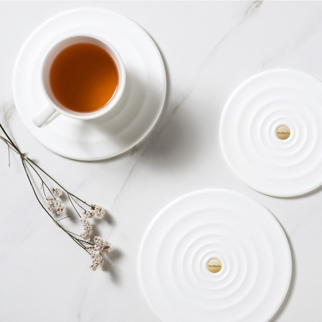 [탁가온] 냄비받침 L, 1개, 다크그레이