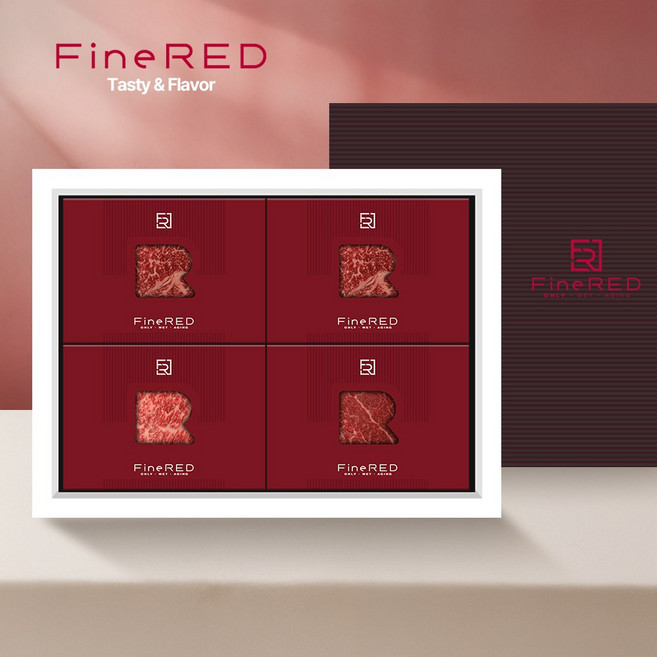 투뿔숙성한우 로스 3종 GIFT(800g/4팩), 1세트