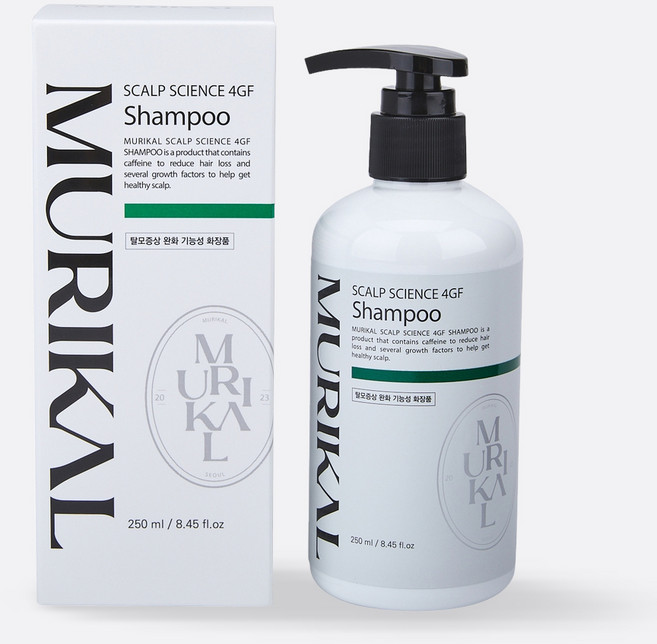 머리칼 탈모완화 성장인자 4GF 두피 샴푸, 1개, 250ml