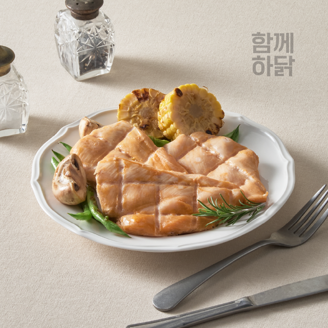 함께하닭 닭가슴살 100g best 5종 스모크 훈제 맛, 30개