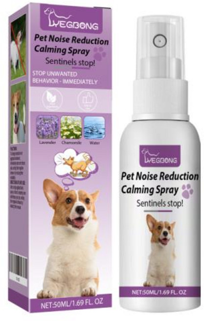 애완동물 소음 스프레이는 스트레스를 방지하고 진정시킵니다. 감정을
