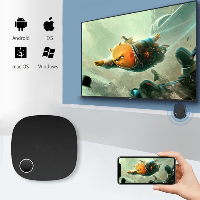 CinemaKiss 무선 HDMI 송수신기 키트 4K 60Hz 고화질 어댑터 확장기, 1개, CinemaKiss-4K