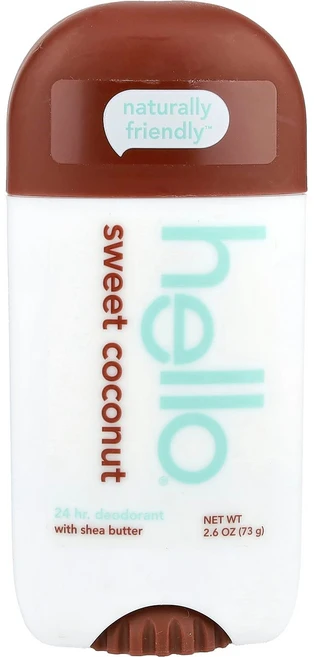 안녕하세요 시어버터 함유 24시간 데오도란트 스위트 코코넛 향 73g (2.6oz) HLO-02244 - 쿠팡