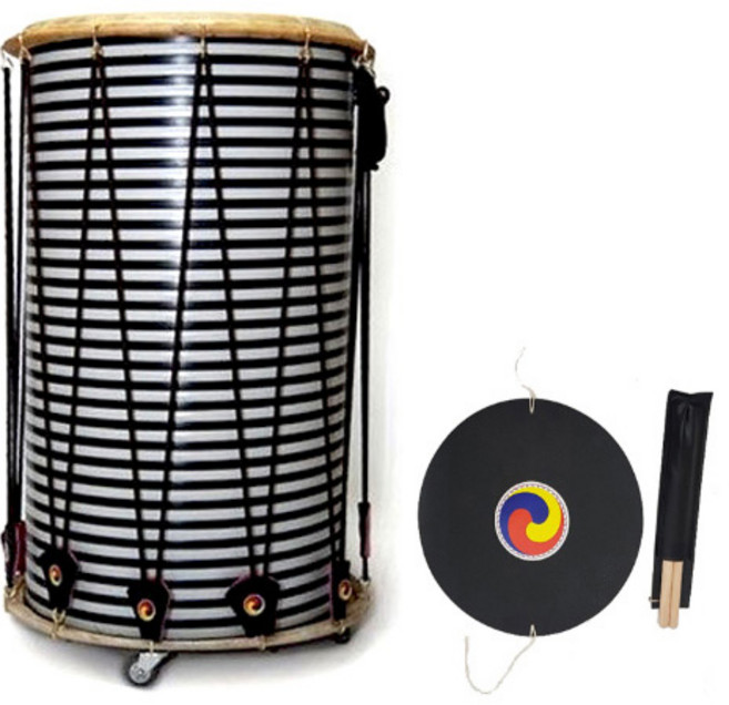 줄무늬 난타북 어린이용(지름40x높이60cm), 1개