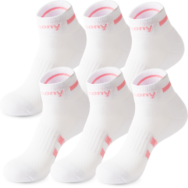 키모니 NEW 40수 프라임 여자 스포츠양말 6족, 6개, L2