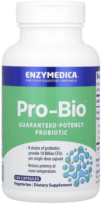 몸관리하세요 겨울입니다 Enzymedica Pro-Bio® 캡슐 120정 특별관리진행, Enzymedica ProBio 캡슐 120정, 1 - 쿠팡