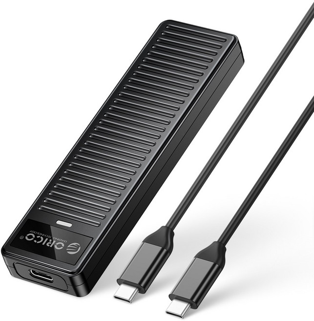 오리코 M.2 SATA NVME/NGFF C타입 A타입 외장 SSD 케이스 PDDM2C3, NVMe+SATA 버전, 1개