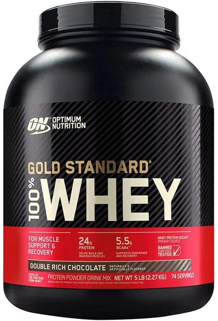 옵티멈 whey 골드 스탠다드 웨이 프로틴 단백질 더블 리치 초콜릿 파우더 907g, 1개 - 쿠팡