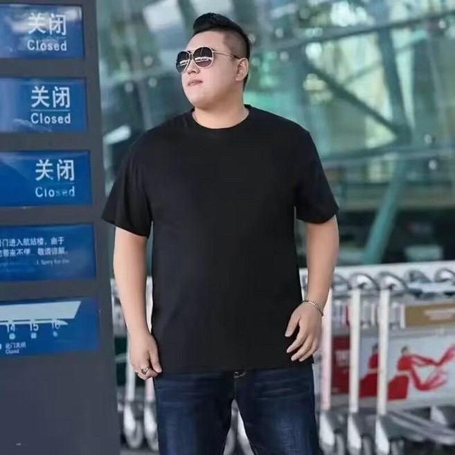 特大碼男裝 寬松短袖T恤