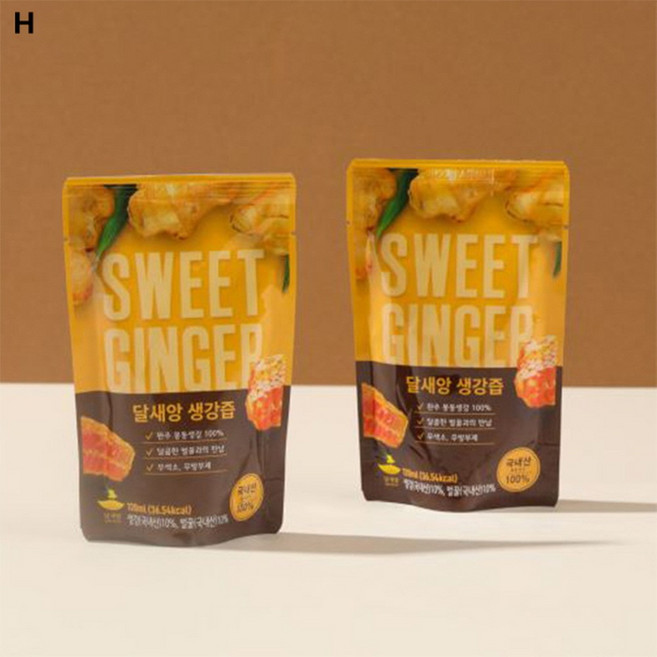 달새앙 생강즙 120ml 생강차 생강음료 생강쥬스 건강음료 건강즙, 10개