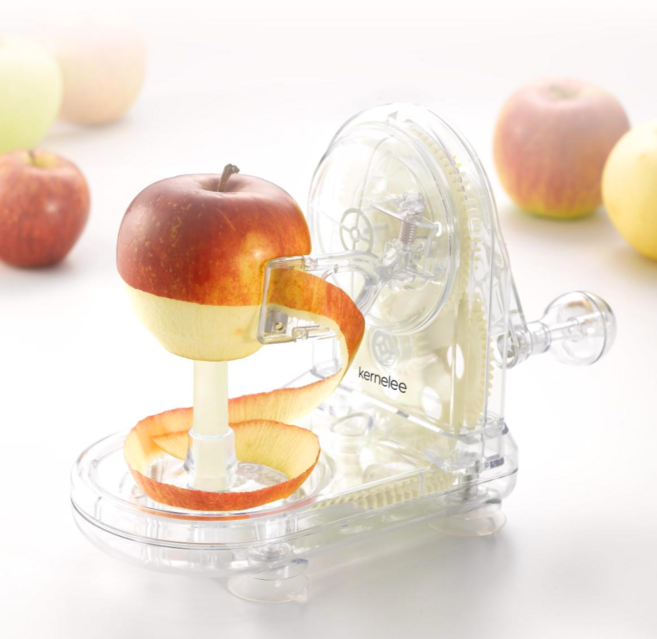 커널리 애플필러 사과깎는기계 과일 커터기 사과깎기 쉬워지는 사과깎이, 1개