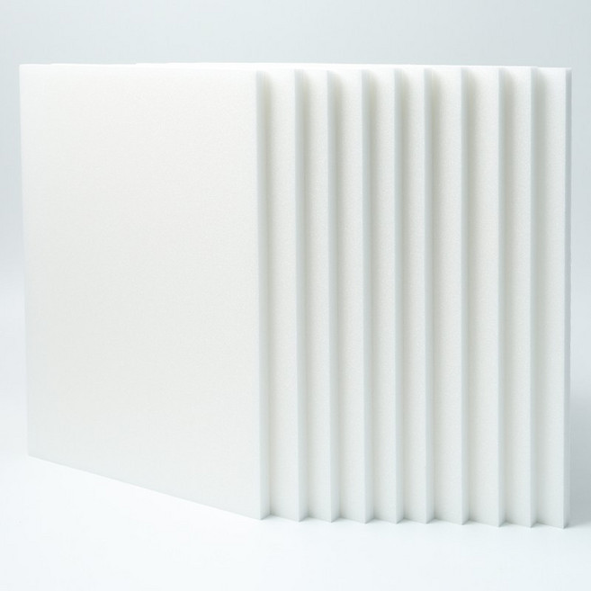 뮤즈 A4 재단 백색 우드락 10T 210x300mm, 10개, 10mm