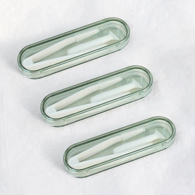 렌즈 빼는 도구 렌즈착용 위생 집게&흡착봉 3개세트