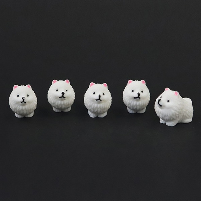 정인아트 13-신 미니어처 포메 강아지(2.3cm) / 5개입