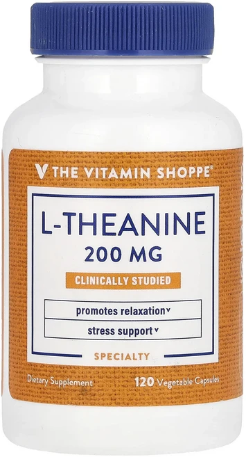 새해 첫좋은선물 The Vitamin Shoppe l-테아닌 200mg 베지 캡슐 120정 제대로 할인합니다, TheVitaminShoppel테아닌200mg베지캡슐1, 1개 - 쿠팡