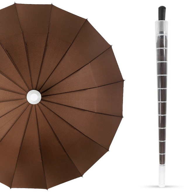 아뜰라임 빗물받이 장우산 일체형 자바라 우산 커버 캡