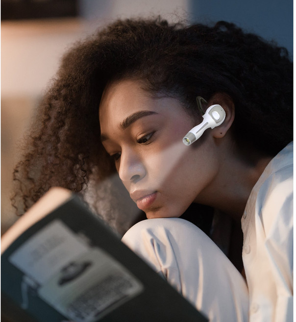 북라이트 LED 침대 독서등 휴대용 충전식 북스탠드 이어램프