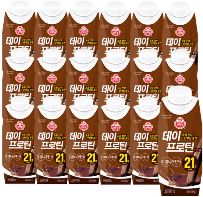 데이프로틴초코 입, 18개, 250ml