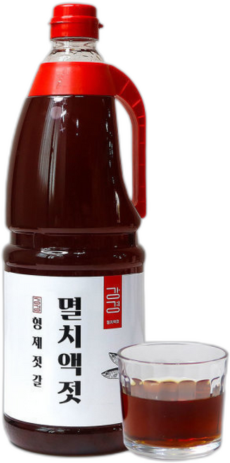 국내산 멸치액젓 원액 강경 형제 젓갈 대용량, 1개, 2kg