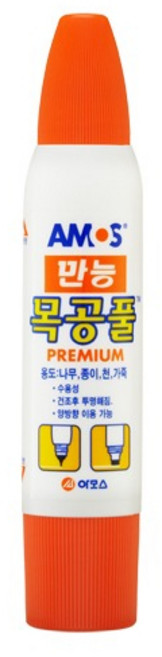 아모스 3000 만능 목공풀 74g 1갑(12개) 접착제, 12개