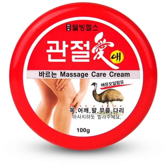 웰빙헬스팜 관절애 마사지크림, 100g, 1개 - 쿠팡