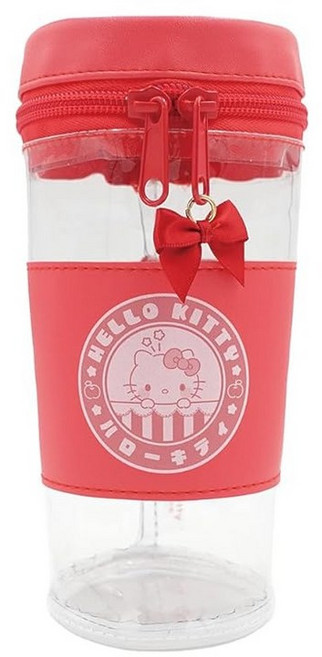 Sanrio 산리오 헬로키티 카페 드링크 클리어 파우치 8203 390