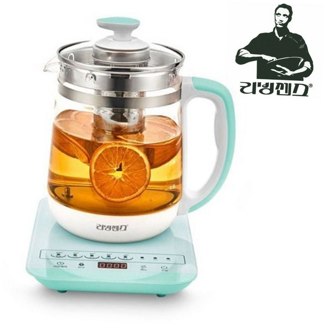 리빙센스 더글라스 대용량 유리 티포트 전기 주전자 1.8l 유리포트 티메이커 무선주전자