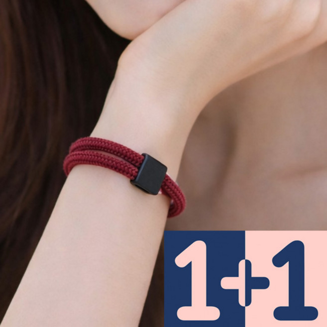 에번 1+1 남녀공용 슬라이딩 로프 패션 팔찌