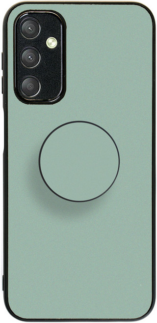 투유모바일 갤럭시 A24 4G 34색 감성 컬러 범퍼 케이스 + 동일색상 손잡이톡 세트 A245