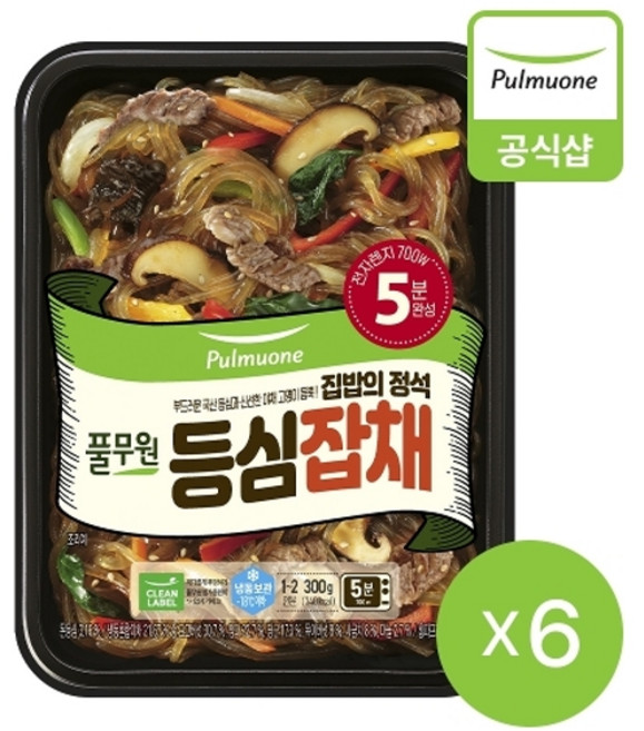 풀무원 [풀무원] 등심잡채 6개 (6인), 300g