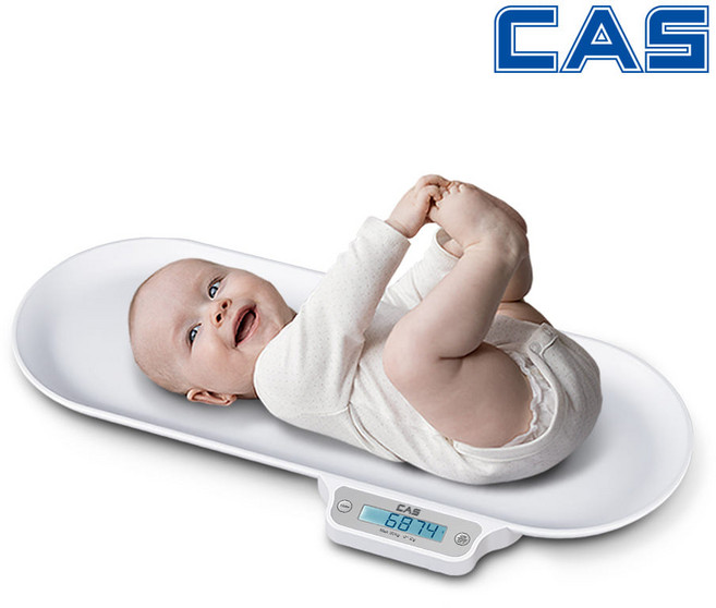 카스 유아용 체중계 BHE-200 아기 신생아 고양이 강아지 반려동물 저울, 1개