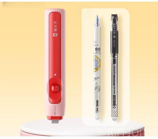 세비아숲 지우기 펜, (무료 충전 케이블 + 지우기 펜 2개) 레드