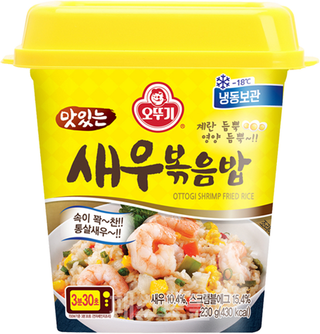 오뚜기 맛있는 새우 볶음밥, 230g, 5개