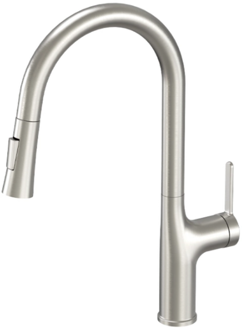 주방 싱크대 원홀 수도꼭지 교체 에떼르노 EK-2000 니켈 수전, 1개