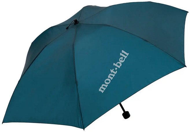 mont-bell 輕量旅行傘 55 藍綠
