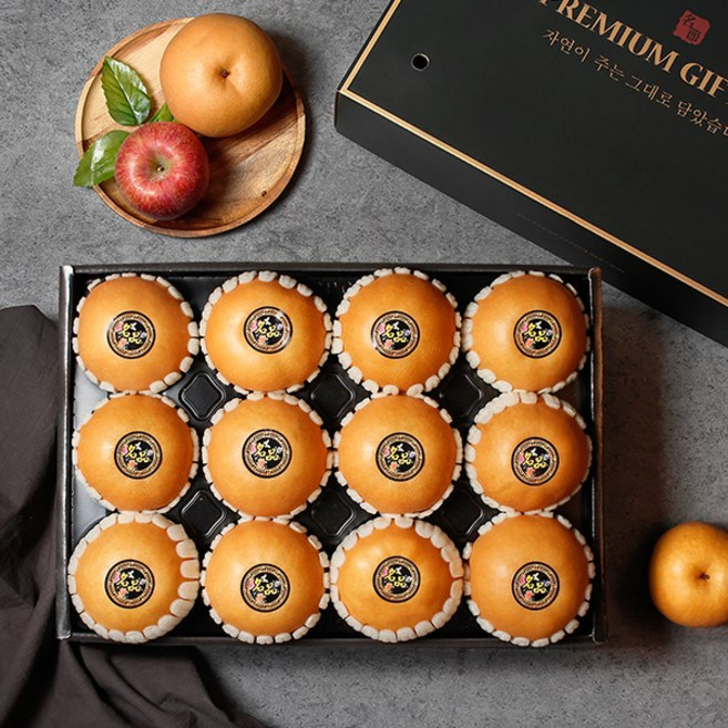 청년농부 나주배 선물세트, 나주배 선물 프리미엄 7.5kg(11-13과), 1박스