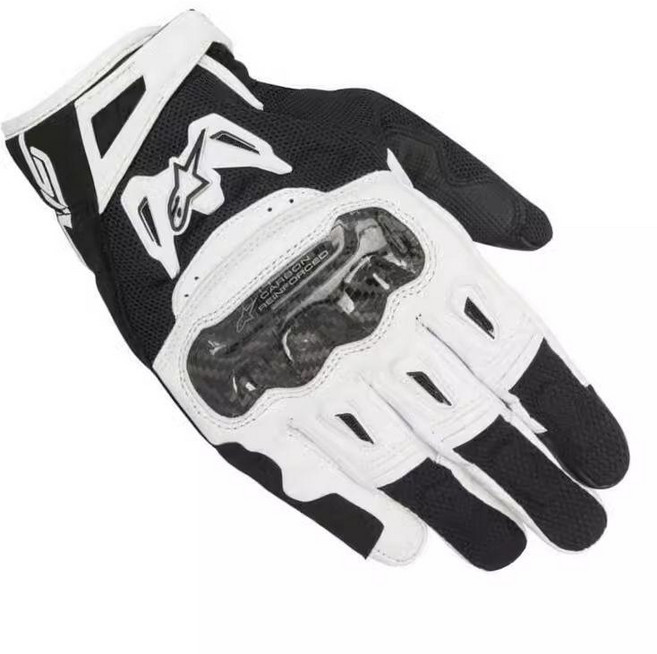 알파인스타즈 바이크 장갑 글러브 드라이스타 메쉬, 1개, 뉴 A 화이트