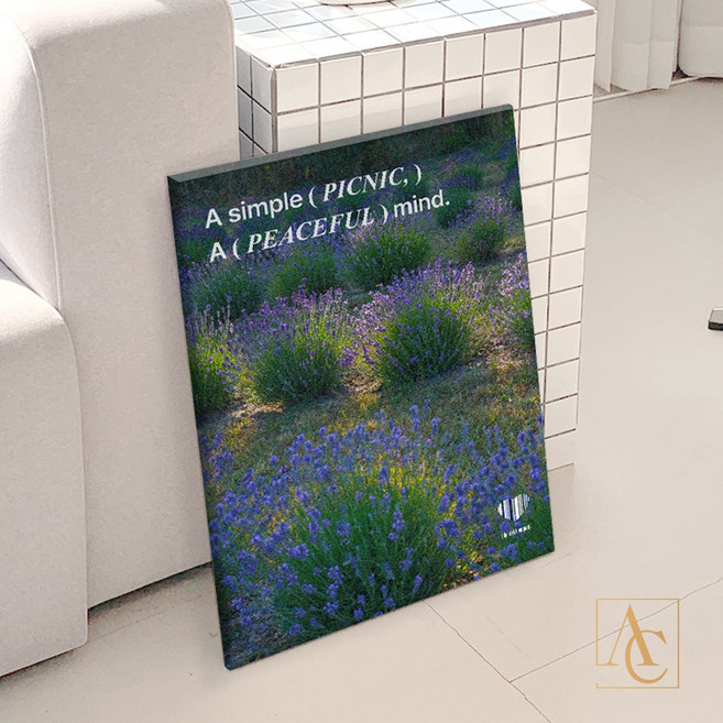 더아트컴퍼니 봄의 속삭임 꽃과 피크닉 유럽 감성 포스터 35종 (15-21), 20. 평화로운