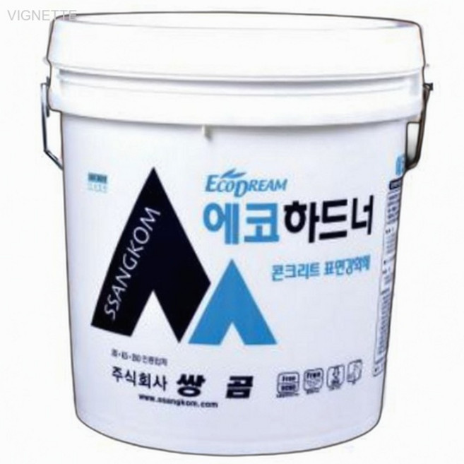 쌍곰 에코드림 에코하드너 콘크리트 표면강화제 20kg 바닥보강재