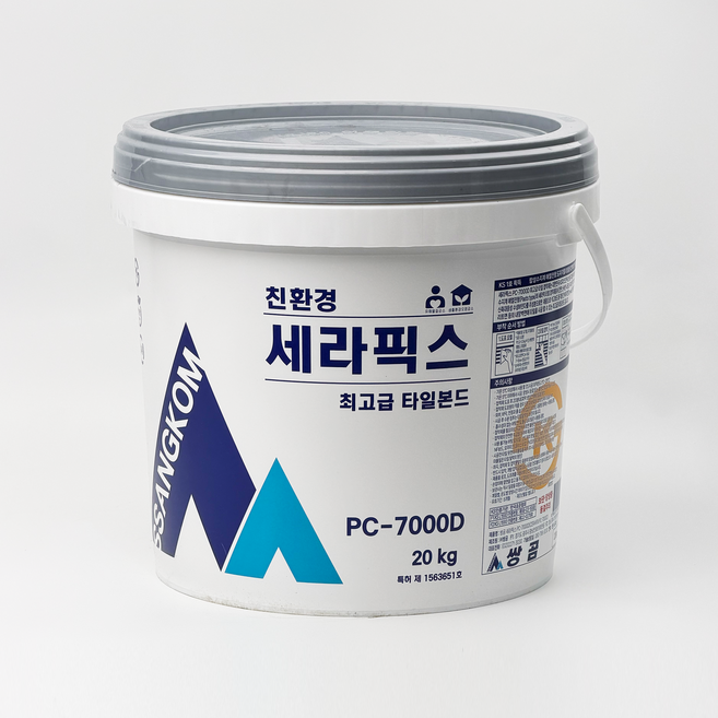 쌍곰 세라픽스 7000 실내벽면용 타일본드 20kg, 타일본드7000R(20kg), 1개