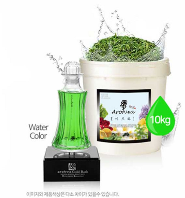 녹차 10KG 아로화 대용량 입욕제 족욕제 바스솔트, 1개