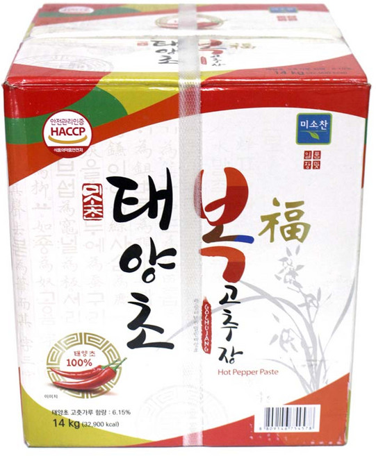 미소찬 복고추장 14KG (지함), 캔, 1개