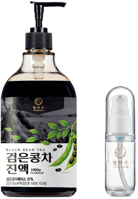 별하수 검은콩차 진액, 1kg, 1개
